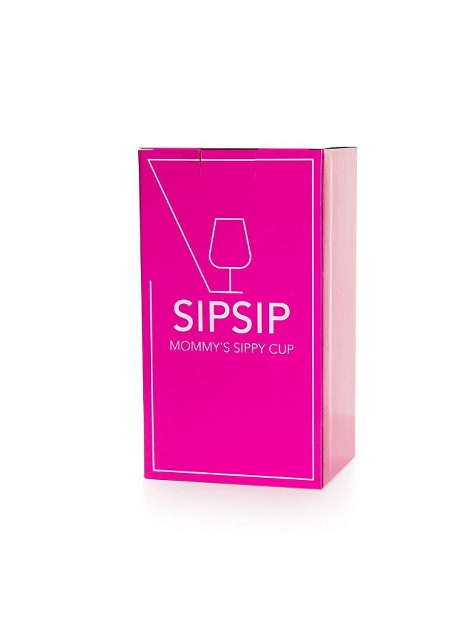 Daylily SIPSIP Wine Glass | The Wine Glass with a Straw | Mommy's Sippy Cup - Image 3